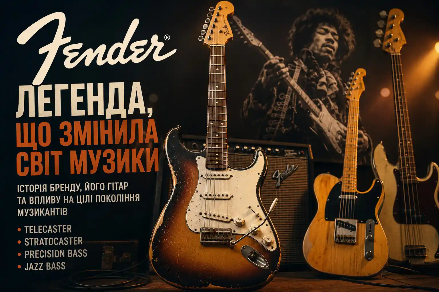 Бренд, який став символом електрогітари.