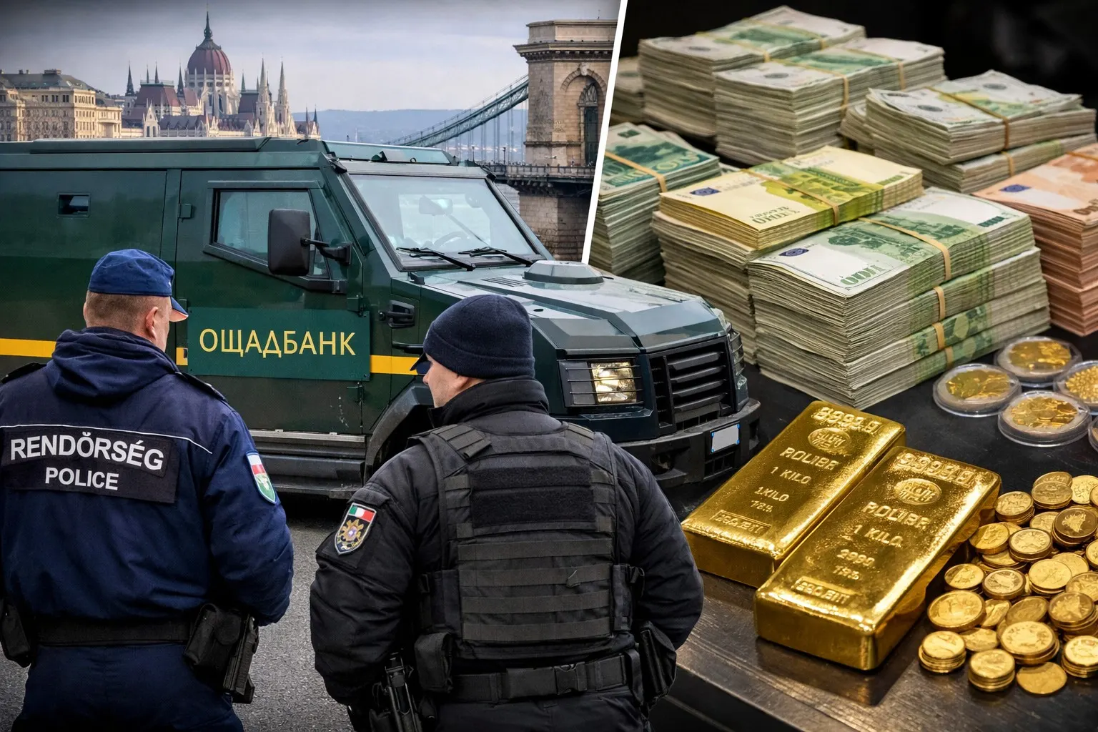 Угорщина затримала інкасаторів «Ощадбанку» з десятками мільйонів доларів: що відомо про міжнародний інцидент