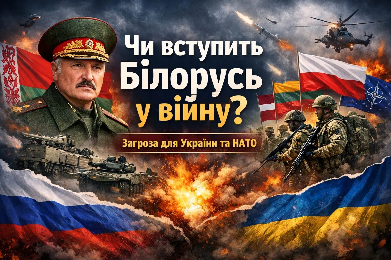 Чи справді Білорусь готова вступити у війну — що стоїть за заявами Лукашенка
