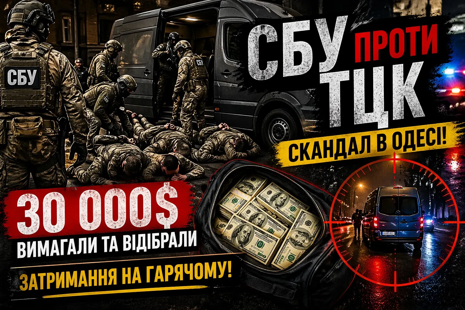 СБУ затримала групу ТЦК в Одесі: що сталося і які є версії