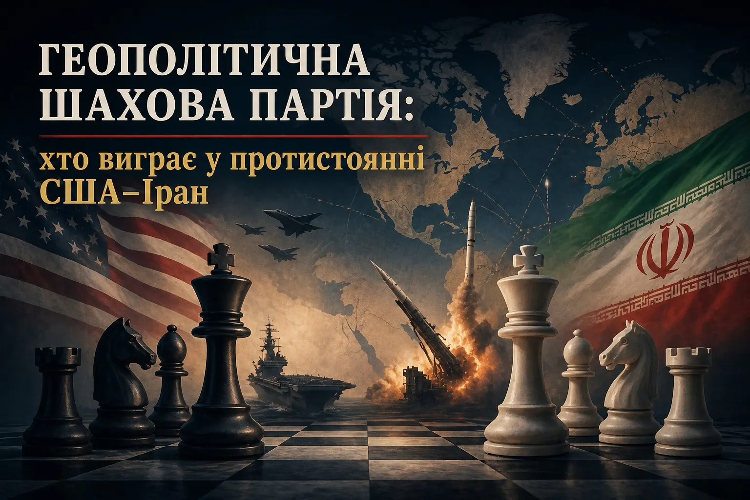 Геополітична шахова партія: хто виграє у протистоянні США–Іран