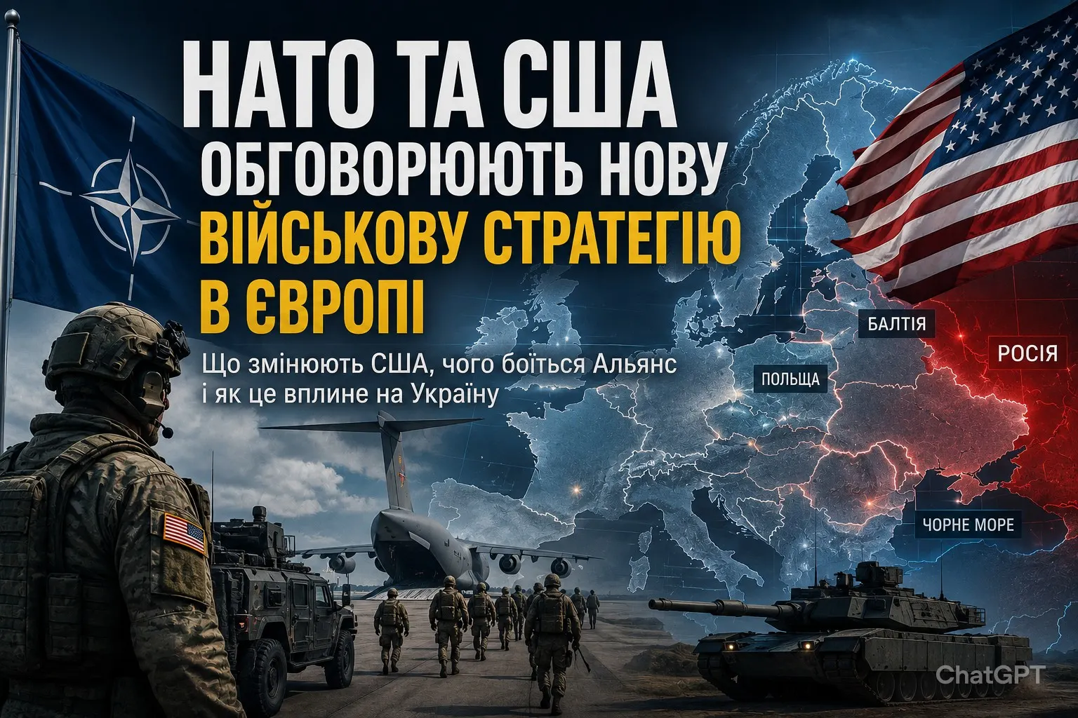 НАТО готує нову військову стратегію для Європи: що змінюють США, чого боїться Альянс і як це вплине на Україну