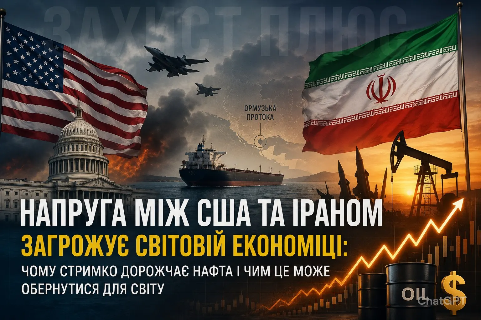 Напруга між США та Іраном загрожує світовій економіці: чому стрімко дорожчає нафта і чим це може обернутися для світу