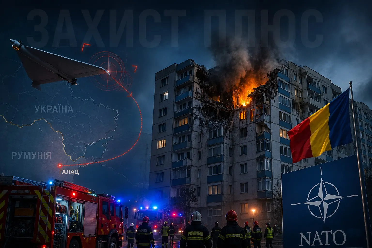 Російський дрон врізався у житловий будинок у Румунії: НАТО,ЄС висловили "Стурбованість"...