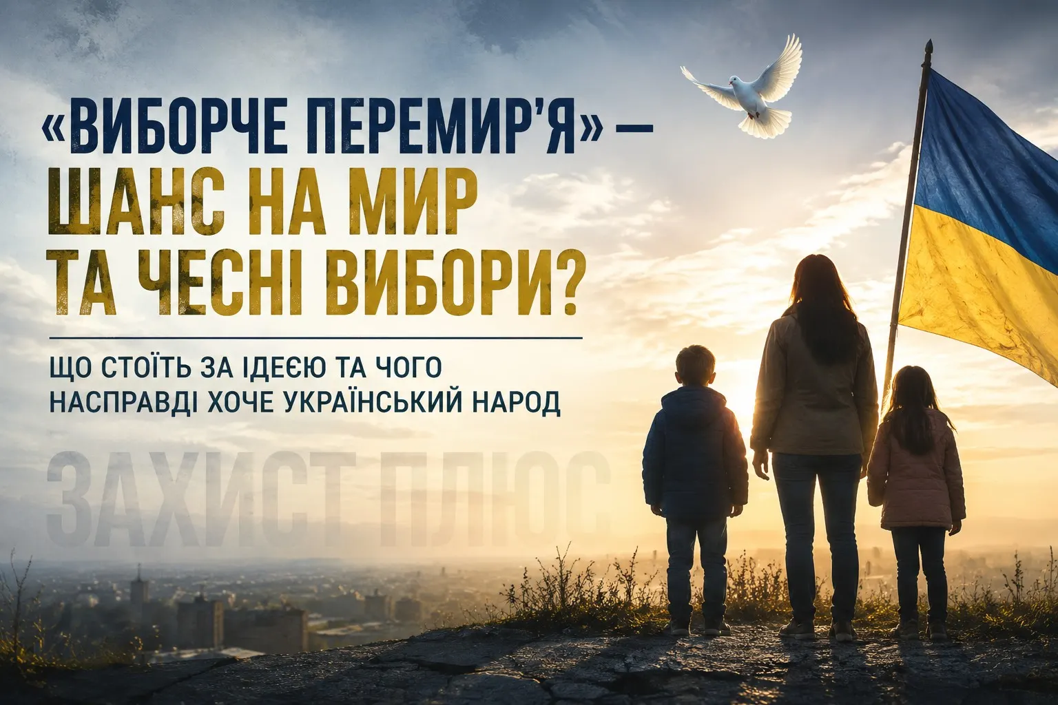 «Виборче перемир'я» — шанс не лише для виборів, а й для миру? Чому ця новина стала однією з найважливіших для українців. Аналіз для «Захист плюс»