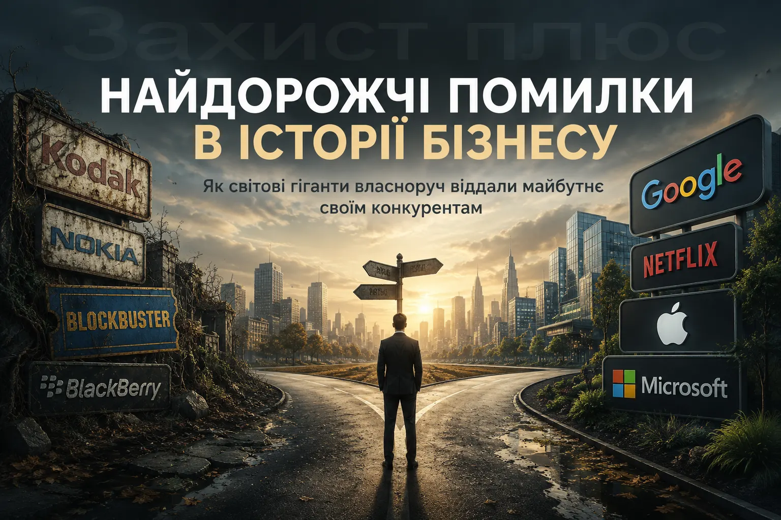 Найдорожчі помилки в історії бізнесу: як світові гіганти власноруч віддали майбутнє своїм конкурентам