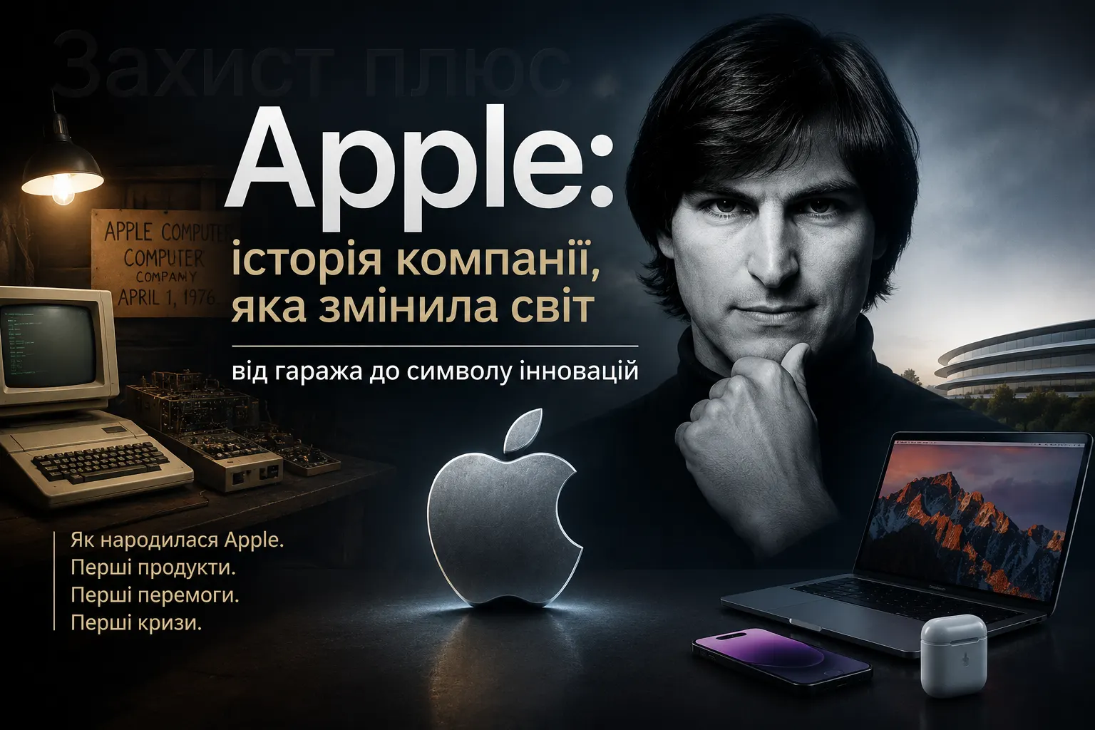 Apple: історія компанії, яка змінила світ. Як троє ентузіастів із гаража створили найдорожчий бренд планети (Частина 1)