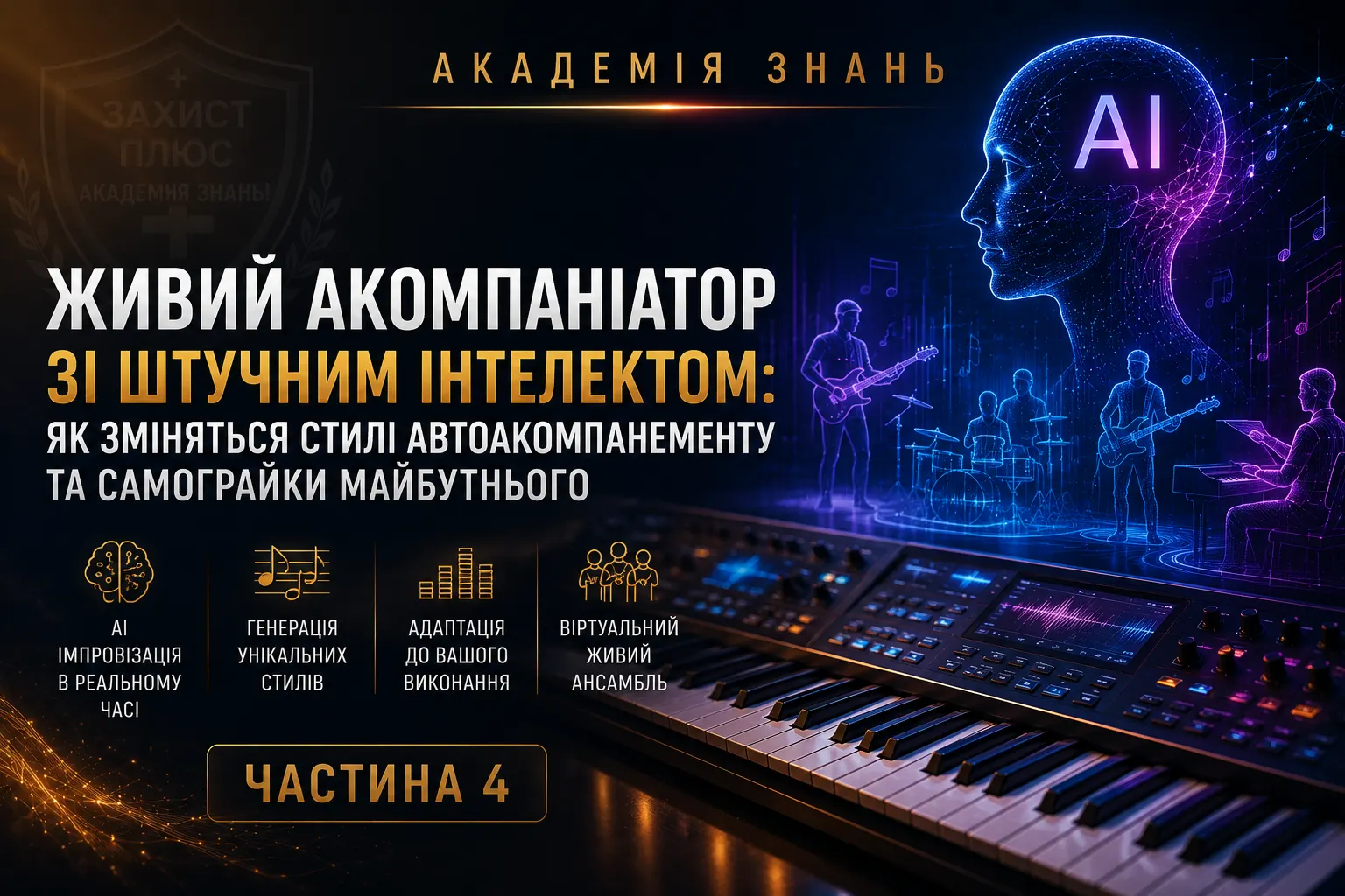 Живий акомпаніатор зі штучним інтелектом: як зміняться стилі автоакомпанементу та самограйки майбутнього