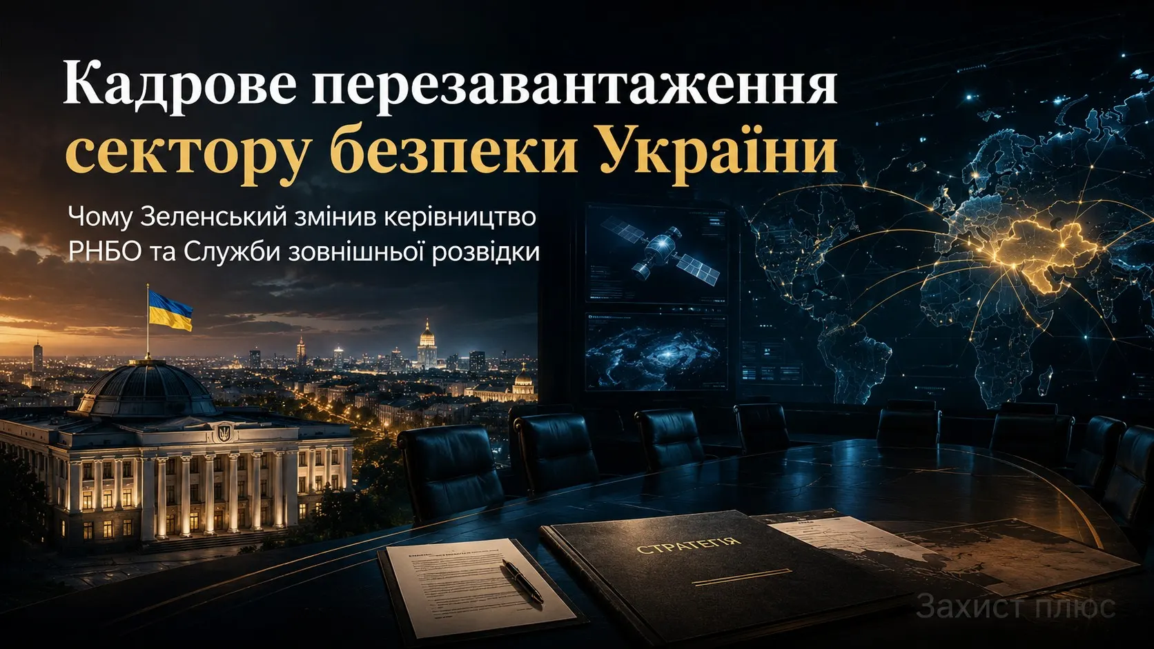 Кадрове перезавантаження сектору безпеки України: чому Зеленський змінив керівництво РНБО та Служби зовнішньої розвідки