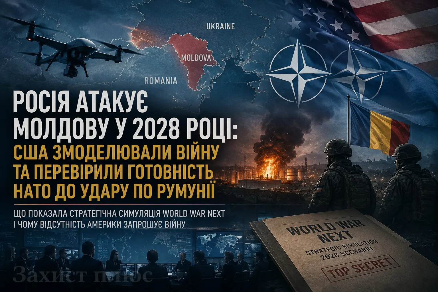 У США змоделювали війну Росії проти Молдови та кризу НАТО у 2028 році: чому американці побоюються повторення українського сценарію