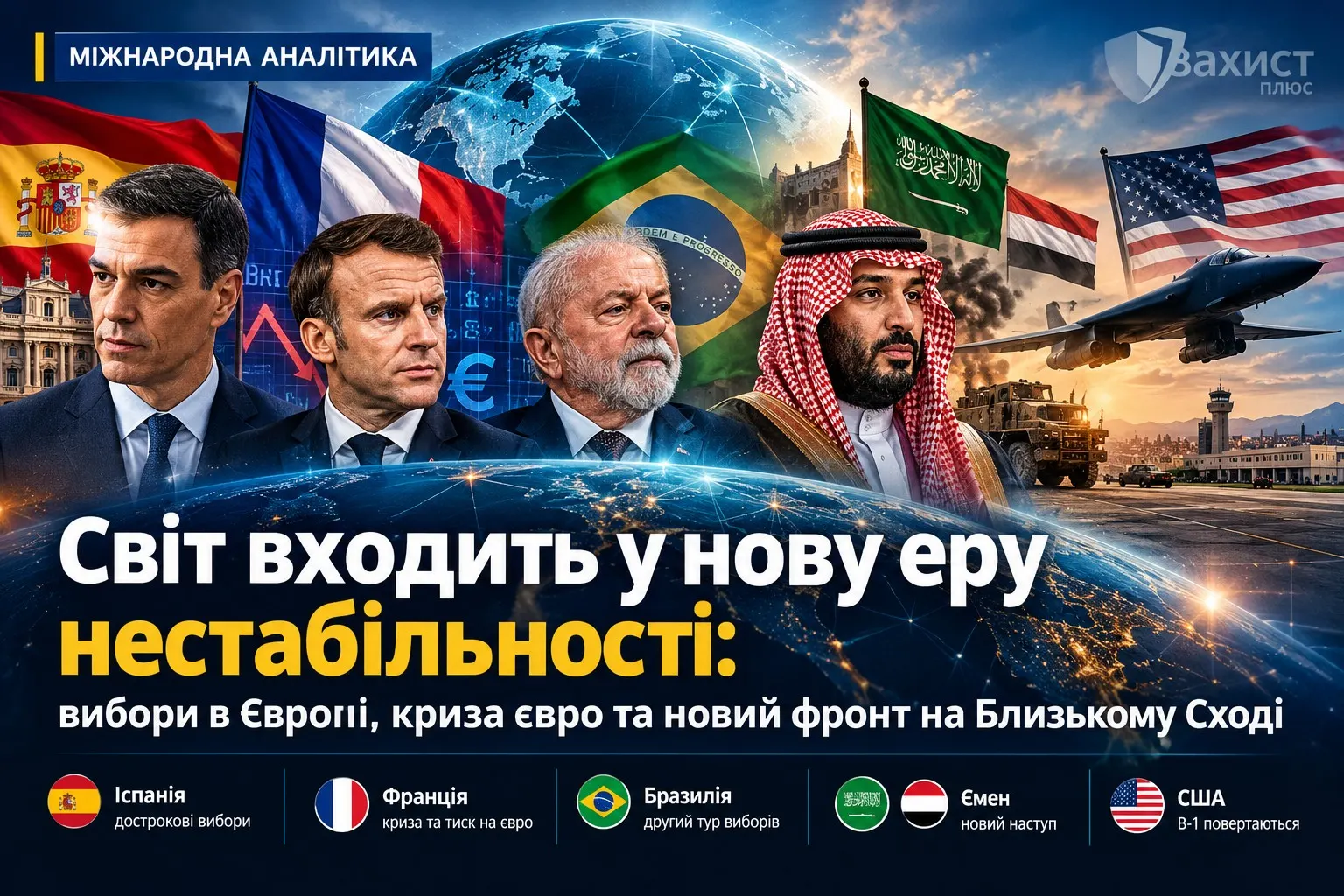 Світ входить у нову еру нестабільності: вибори в Європі, криза євро та новий фронт на Близькому Сході