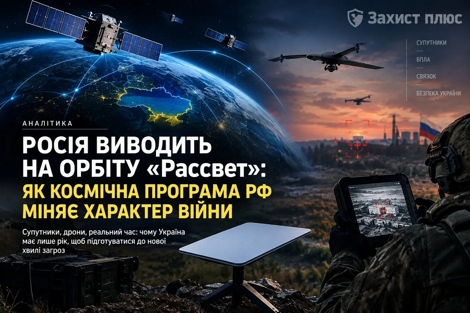 Російський «Рассвет» проти Starlink: як супутниковий зв’язок може змінити війну в Україні